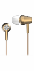 GENIUS HS-M360 /sluchátka s mikrofonem/ 3,5mm jack - 4 pin/ zlatý