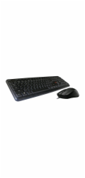 C-Tech KBM-102-BL Klávesnice s myší KBM-102, drátový set, USB, CZ/SK