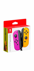 Nintendo Joy-Con 2x set neon lila / neon oranzová