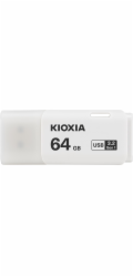Kioxia Pendrive Hayabusa U301 64GB USB 3.2 gen.1 bílý LU301W064G