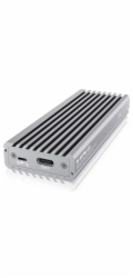RAIDSONIC ICY Externý box M.2 NVMe silver