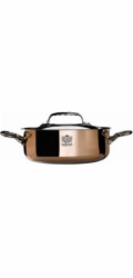 De Buyer Prima Matera Saucepot copper/steel low 24cm induction