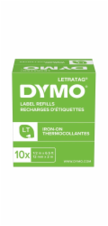 Dymo Letratag Iron-On white 12 mm x 2 m