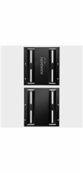 AXAGON RHD-125B, kovový rámeček pro 1x 2.5" HDD/SSD do 3.5" pozice, černý