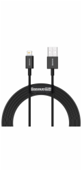 Baseus CALYS-A01 Superior Fast Charging Datový Kabel USB to Lightning 2.4A 1m Black