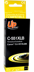 UPrint Ink C-551XLB / CLI551BK XL (čern