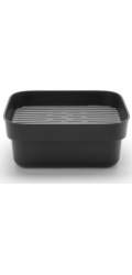 Brabantia mísa na nádobí s  odkapávacem tm.sedá