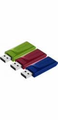 Pendrive Verbatim Slider (3 ks), 16 GB (49326)