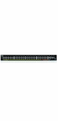 Zyxel XGS2220-54FP, L3 Access Switch, 960W PoE, 40xPoE+/10xPoE++, 48x1G RJ45 2x10mG RJ45, 4x10G SFP+ Uplink, incl. 1 yr