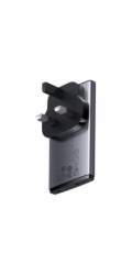 Baseus Nabíječka do sítě GaN5 Pro Ultra Slim USB-C/USB-A 65 W šedá