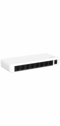 STRONG switch SW8000P/ 8x port Gigabit RJ45/ 10/100/1000 Mb/s/ 16 Gb/s/ 802.3i/u/ab/x/az/ plastové šasi/ bílý