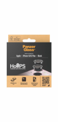PanzerGlass Hoops Black Camera  Lens Protector iP 15 15 Plus