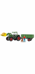 Schleich Farm World traktor s přívěsem, autíčko