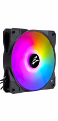 EVOLVEO 12FM ventilátor 120mm, ARGB ring, černý rám, master