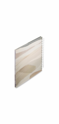 Hama Watercolor brown 7604 28x24  50 white Pages Spiral-Album