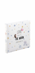 Hama To The Moon Bookbound 25x25  50 white Pages Kids Album 3862