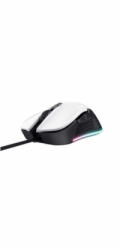 TRUST herní myš GXT 922W YBAR Eco Gaming Mouse, optická, USB, bílá