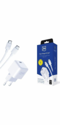 3mk síťová nabíječka Hyper Charger PD 25W + kabel USB-C