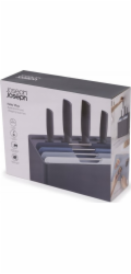 Joseph Joseph Folio Plus 8-piece  Grey Knife &amp; Chopping Board Set
