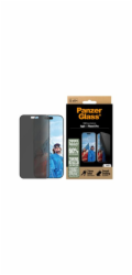 PanzerGlass ochranné sklo UWF Privacy pre iPhone 16 Pro - Black Frame