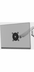 One for All monitor drzak  Design Single bilý       DM 7120
