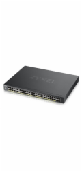 Zyxel XGS1935-52HP, 52 Port Smart Managed PoE Switch, 48x Gigabit PoE and 4x 10G SFP+, hybrid mode, standalone or NebulaFlex Cloud