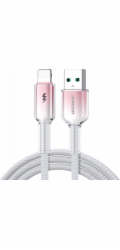 Kabel USB-A Lightning Joyroom S-A42 3A 1,2m bílý