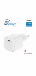 Swissten síťový adaptér gan 1x usb-c 20w power delivery bílý