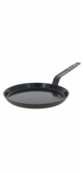 Nepřilnavá pánev de Buyer, 8225.26 CERANOA, na palačinky, nepřilnavá keramická, hliník, vysoká odolnost, černá, 26 cm