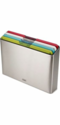 Joseph Joseph Folio Icon Steel  4-pc Multic.Chopping Board Set