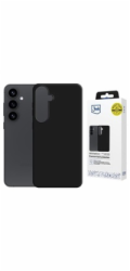 3MK Silikonový kryt Hardy MagSilicone pro Samsung Galaxy S25 černý