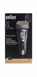 Braun Series 9 Pro+ 9615S Planžetový holicí strojek Černá, Šedá