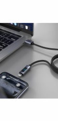 Swissten LCD kabel USB-A / lightning 1m