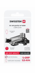 Swissten Gravity držák do ventilace auta s-grip g3-av4