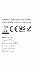 Swissten textilní datový kabel 4in1, 3A, 1,5m černý
