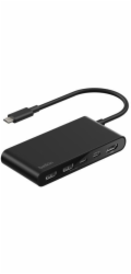 Belkin CONNECT USB-C 5-in-1 with  Dual USB-C Ports,bl.  AVC022hqBK