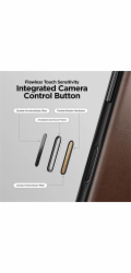 Nomad kryt Modern Leather Case Magsafe Horween pre iPhone 17 Pro - Rustic Brown