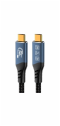 PremiumCord USB4™ Version2.0 80Gbps 16K@60Hz 240W Thunderbolt 3 a 4 kabel 1m
