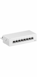 Goobay Stolní patch panel STP Cat.6, 8 portů (62069)