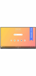 BENQ dotykový panel 75" RE7504A/ UHD 4K/8GB I 64GB /provoz 18/7/ HDMI/DP/ USB-C/LAN/ Android 14/40 dotykových bodů