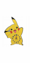 DĚTSKÉ nástěnné hodiny pro děti Pikachu Pokémon / Pok3170