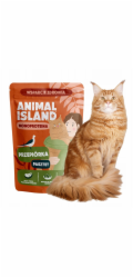 ANIMAL ISLAND Mono Quail - mokré krmivo pro kočky - 100g