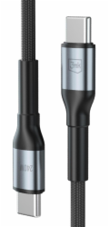 3mk Hyper Cable N-SERIES C to C 3m PD 3.0  QC 3.0 48V/5A 240W Black
