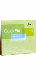 Plum Detekční náplasti PLUM QuickFix, náhradní náplň, 45 ks, modré