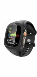 Spigen Pouzdro Liquid Air Pro a tvrzené sklo pro Apple Watch Ultra 1/2/3 (49 mm) černé