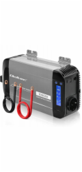 Qoltec Čistý sinusový měnič napětí | 12V na 230V | 500/1000W