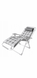 ModernHome Matrace pro velké měkké lehátko 160 cm šedá bez rámu