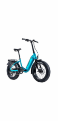 Elektrokolo Leader Fox E-BIKE 20" URBY-1, BLACK SHINY 