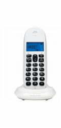 Motorola Bezdrátový pevný telefon C1001CB+ (bílý)