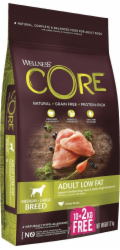 Core CORE Adult Low Fat Turkey Medium/Large 10 kg + 2 kg zdarma